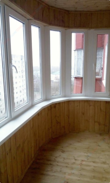 Остекление, утепление и отделка лоджии Пермь Стеклим-Теплим