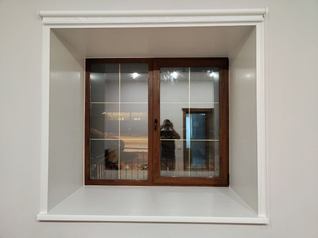 Установка дизайнерских окон в частный дом