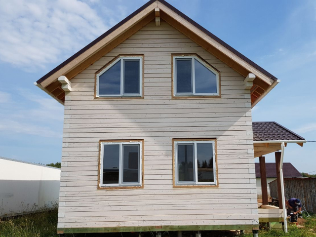 Остекление частного дома под ключ Стеклим-Теплим Пермь