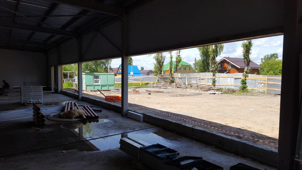 Остекление магазина Пятерочка в Перми Стеклим-Теплим