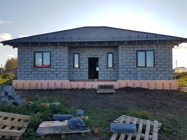 Остекление частного дома из газобетонных блоков Стеклим-Теплим Пермь