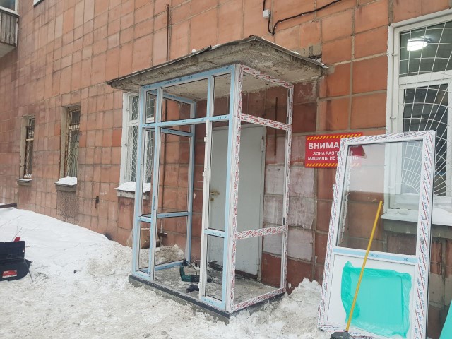 Теплый тамбур под ключ