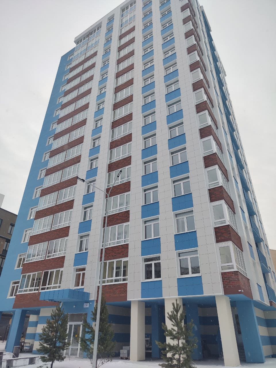 Остекление многоквартирного дома под ключ в Перми Стеклим-Теплим