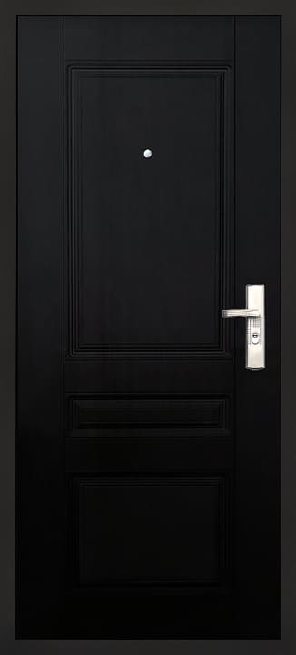 Дверь в квартиру трехконтурная Страж 3К Дуб Шале. Вид изнутри