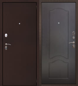 Входная дверь для квартиры двухконтурная Страж 2К Венге