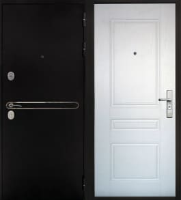 Входная дверь для квартиры Страж 3К Скол дуба белый